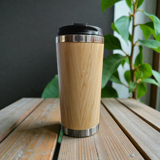 Bamboo Insulated Travel Mug