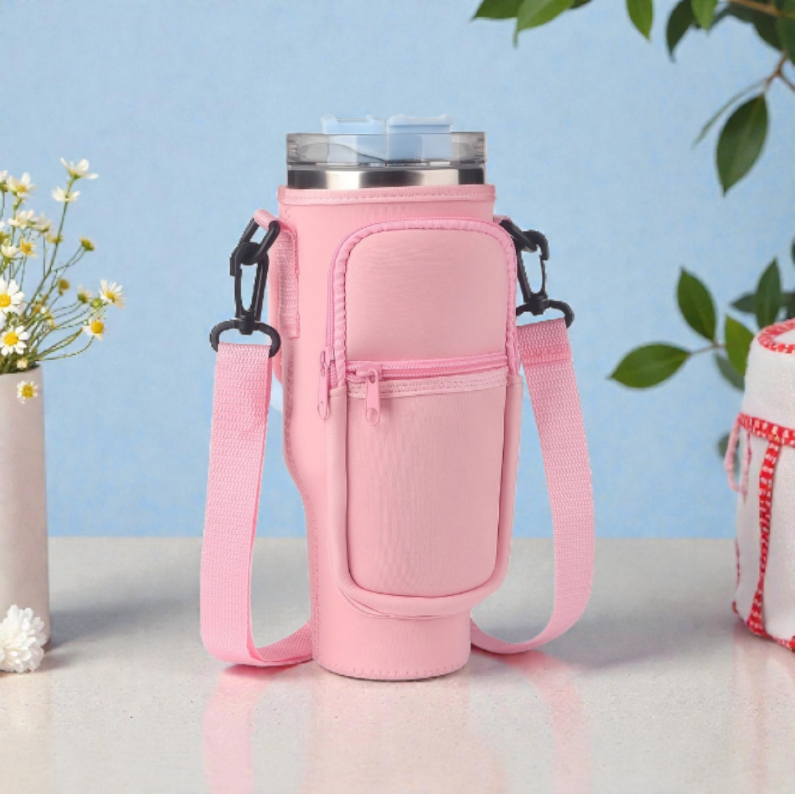 40oz Water Bottle Carrier Bag Neoprene Bottle Sleeve